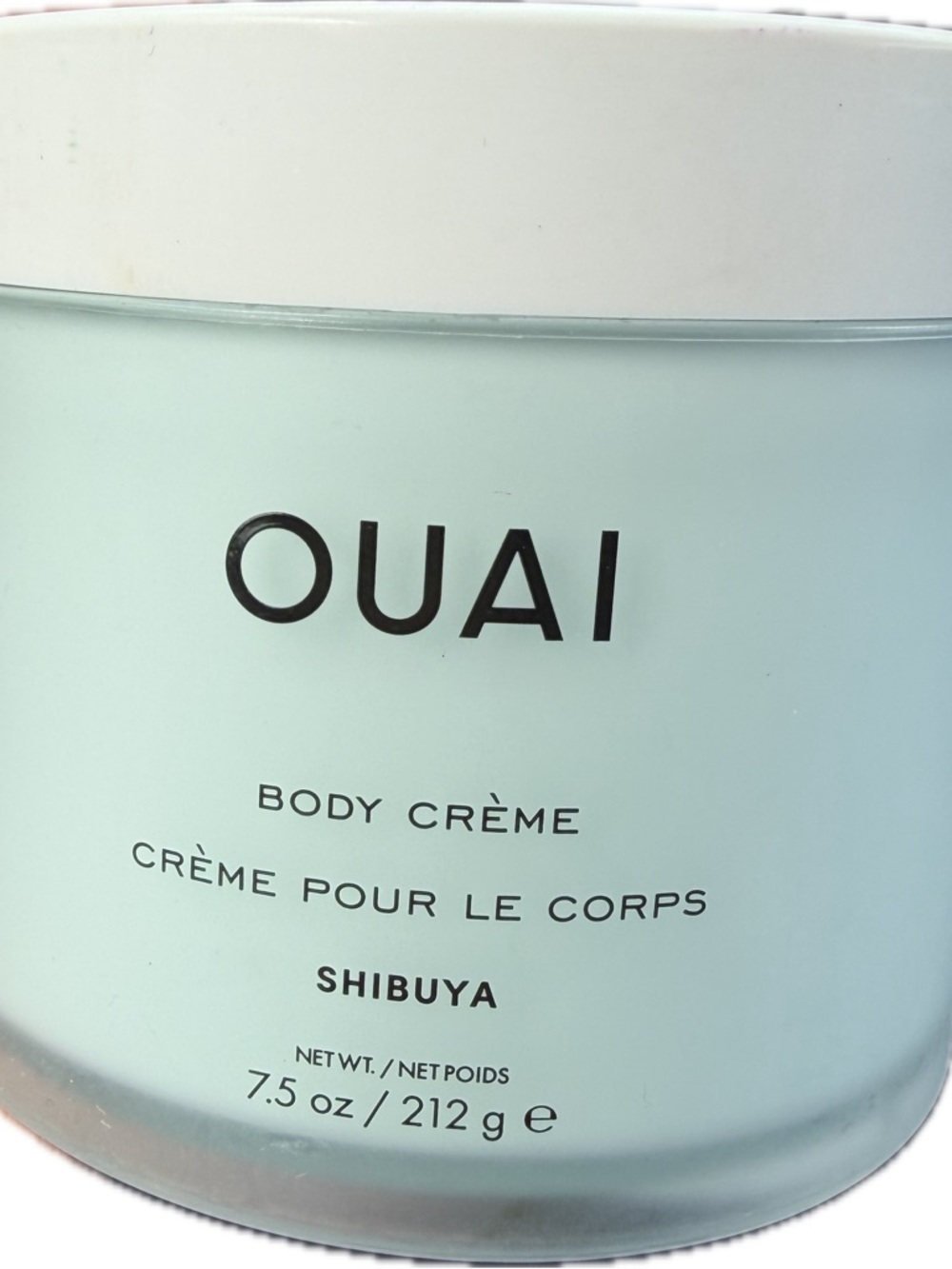 OUAI Body Crème — Pale Mint Jar